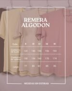 REMERA ALGODÓN - Imagen 5