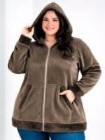 CAMPERA PLUSH PIEL - Imagen 5