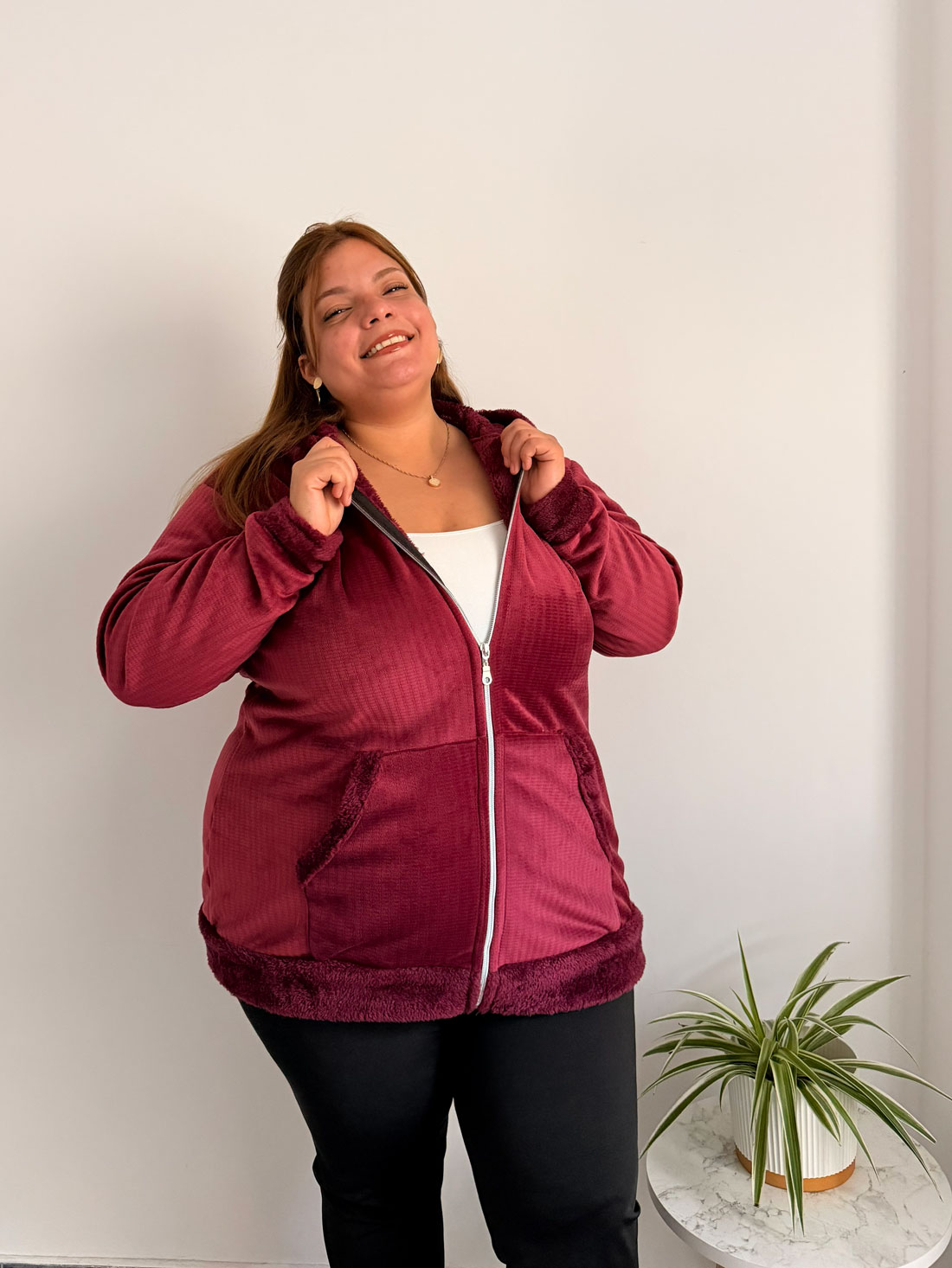Campera Plush Piel CAMPERA PLUSH PIEL - Imagen 1