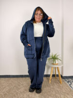 CAMPERA CAPUCHA + PANTALÓN PLUSH - Imagen 2