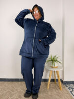 CAMPERA CAPUCHA + PANTALÓN PLUSH
