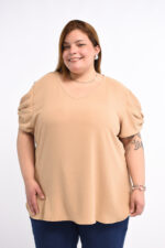 CAMISOLA MANGA MOÑO - Imagen 5