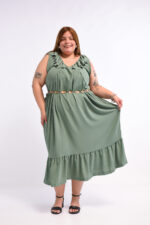 VESTIDO FRUNCE CEY - Imagen 10