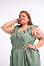 VESTIDO FRUNCE CEY - Imagen 3