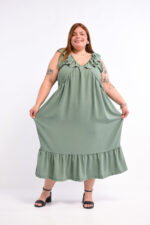 VESTIDO FRUNCE CEY - Imagen 7
